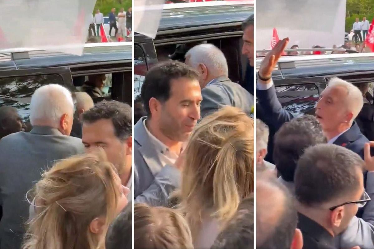 Mitingde Protesto Gerginliği: Özgür Özel, Kadim Durmaz'ı Koruma Altına Aldı