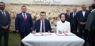 Niğde'de 'Birlikte Üretelim Finansmanı-Küçükbaş Projesi' işbirliği protokolü imzalandı