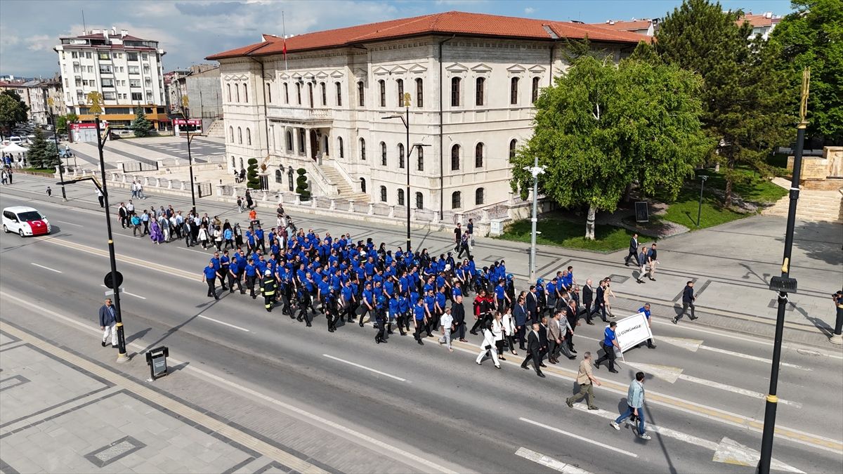 Sivas'ta 6 Haziran Ceza İnfaz Personeli Günü etkinliğinden bir görüntü.