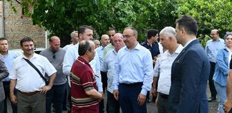 Tekirdağ Valisi Soytürk Uçmakdere Mahallesi'ni ziyaret etti