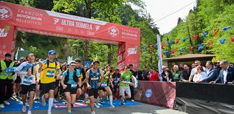 Trabzon'da '4. Uluslararası Ultra Sümela Maratonu' koşuldu