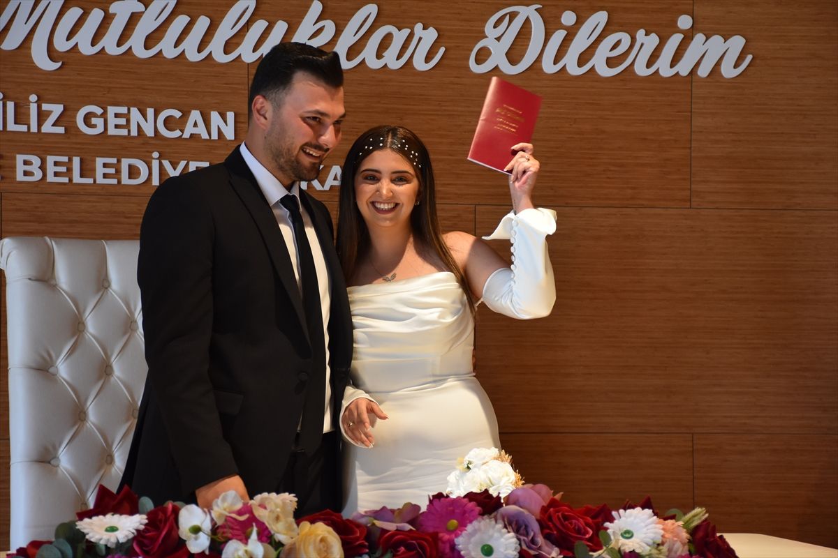 Trakya'da özel bir tarihte nikah kıymak isteyen çiftler '06.06.2026'yı tercih etti