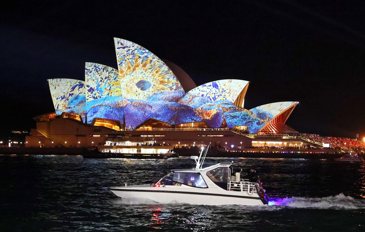 Albüm: Avustralya'da Düzenlenen Vivid Sidney Işık Festivali Renkli Görüntüler Oluşturdu