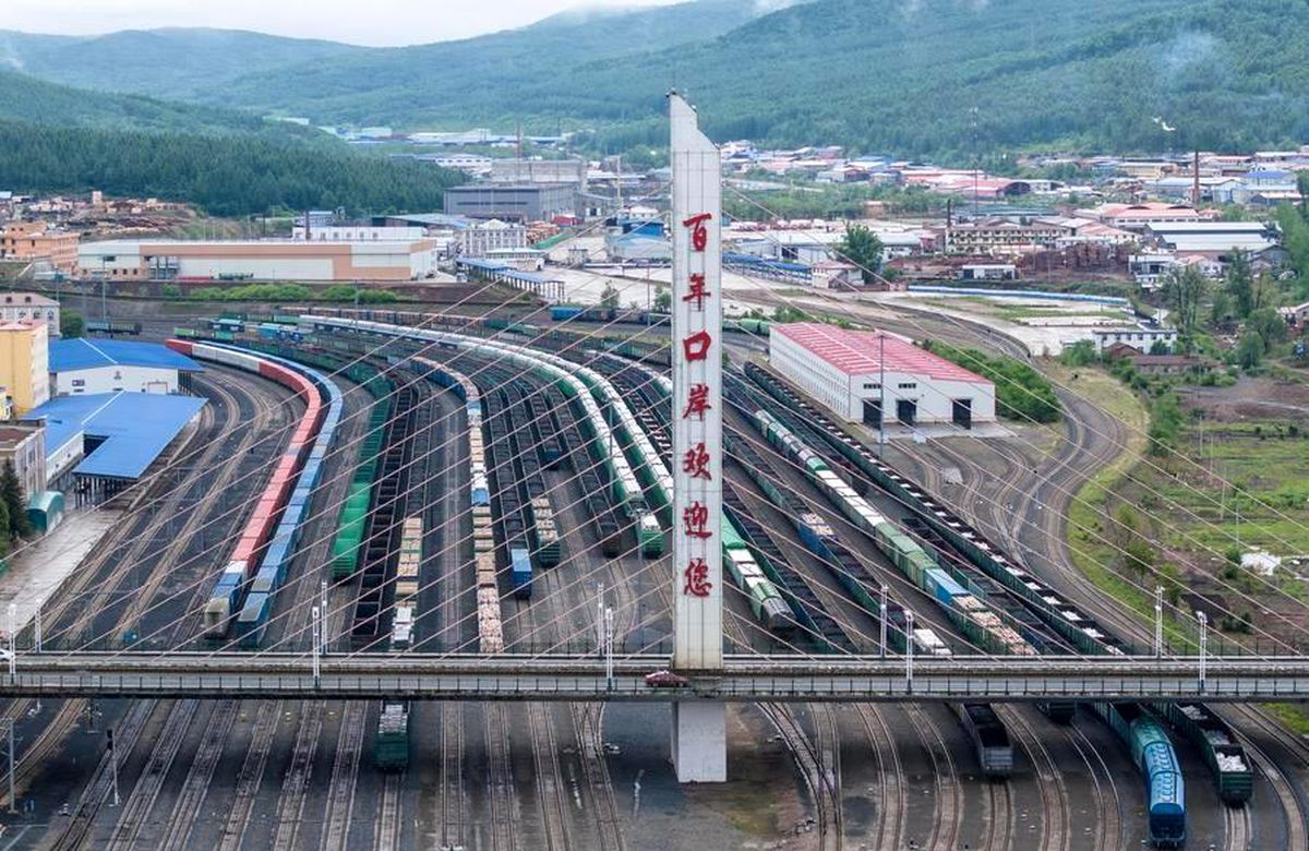 Albüm: Çin-Avrupa Yük Treni Hizmetinin Doğu Koridorunda Bu Y