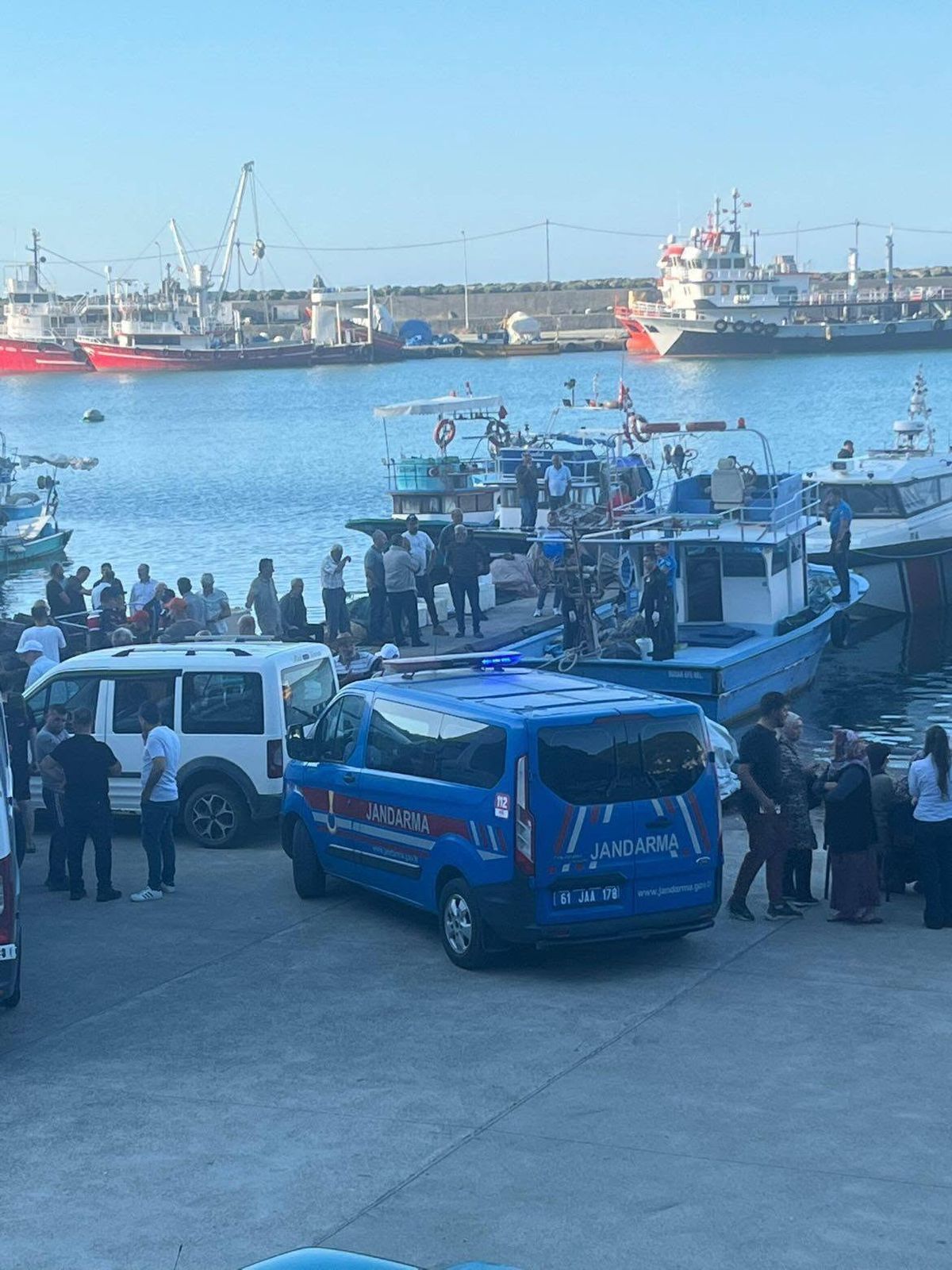 Trabzon'da kaybolan balıkçının cansız bedenine ulaşıldı