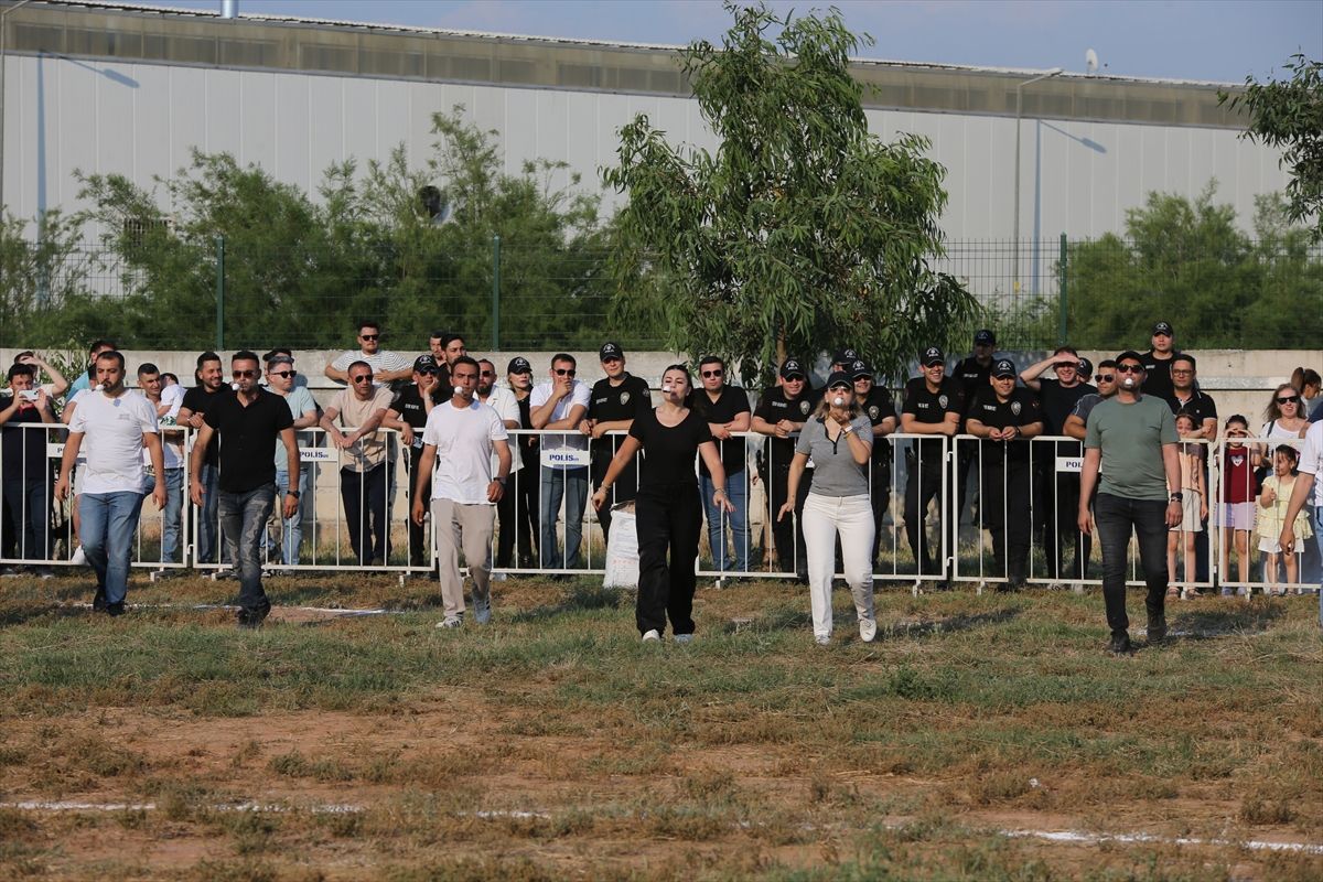 Aydın'da polisler için dayanışma etkinliği düzenlendi