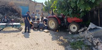 Bilecik'te kullandığı traktörden düşen kişi öldü