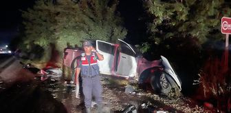 Bolu'da kamyonetin tıra çarpması sonucu 3 kişi yaralandı