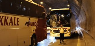 Bolu Dağı Tüneli'nde meydana gelen zincirleme kaza ulaşımı aksattı