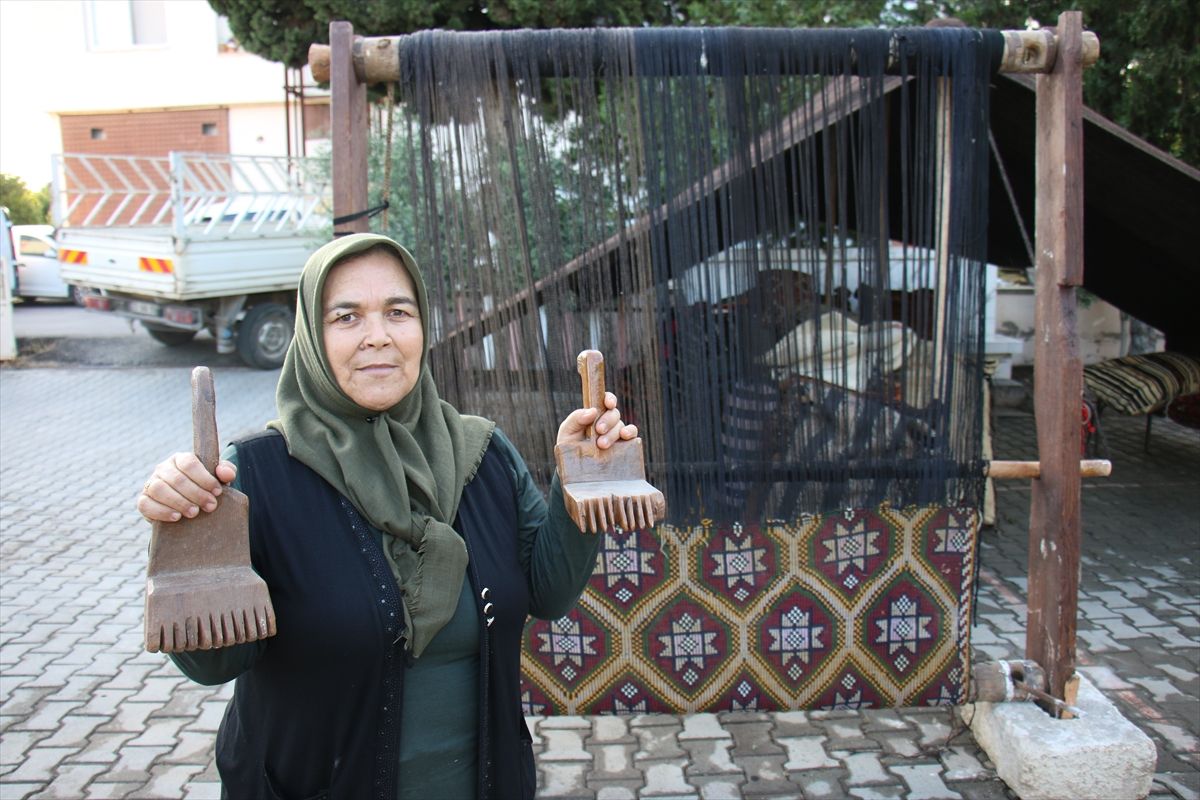 Erdemli ilçesinde Yörüklere özgü ürünler sergilendi