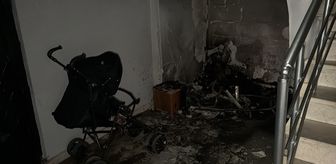 Eskişehir'de çıkan yangında 2 kişi dumandan etkilendi