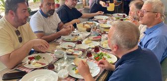 Gelibolu'da Eğitim-Bir-Sen üyeleri kahvaltıda buluştu