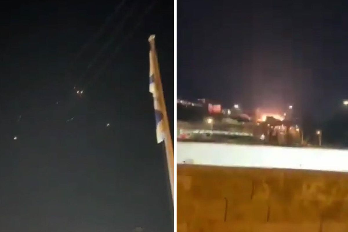 İran, İsrail’deki Ramat David Hava Üssü'nü balistik füzelerl