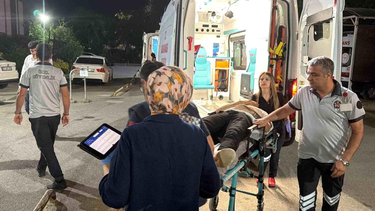 Kahta ilçesinde bıçaklı kavga: 1 yaralı