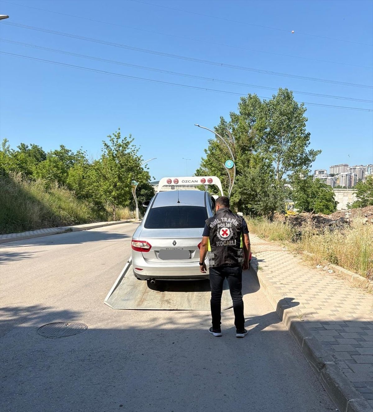 Kocaeli'de korsan taşımacılık yapan sürücüye 100 bin lira ce