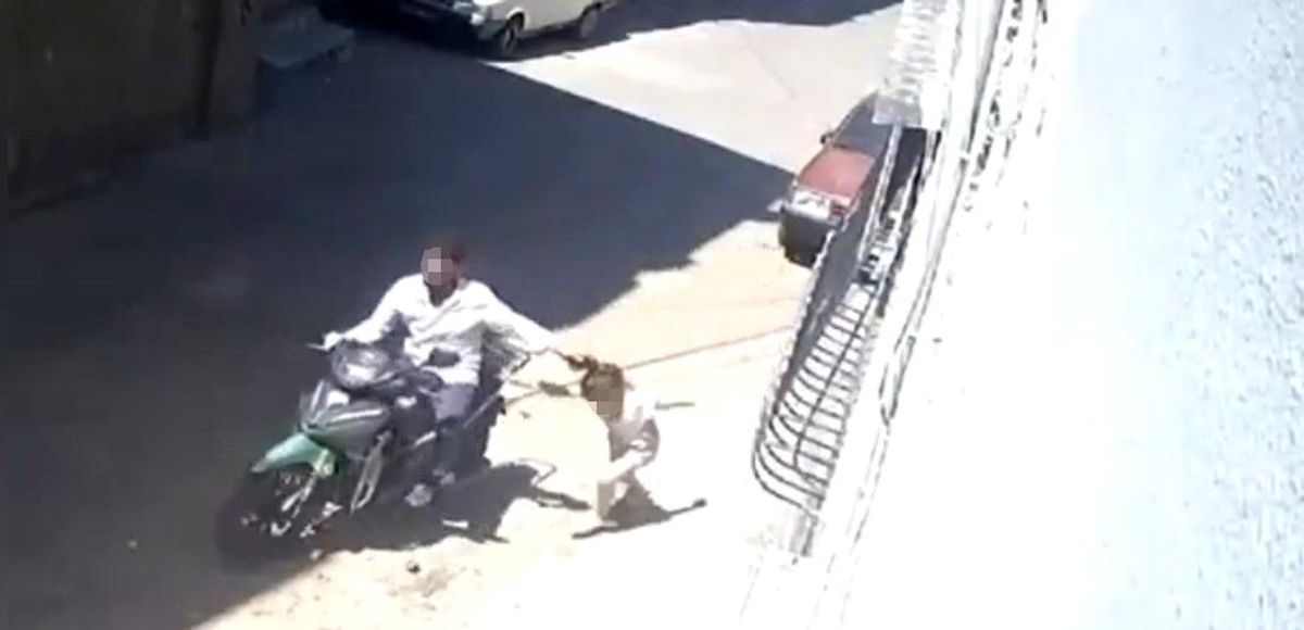 Gaziantep'te kızını motosikletle sürükleyen babaya tutuklama