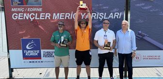 Kürekte Gençler Meriç Yarışları sona erdi