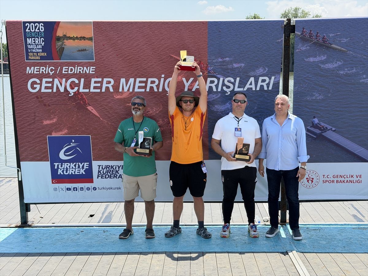 Kürekte Gençler Meriç Yarışları sona erdi