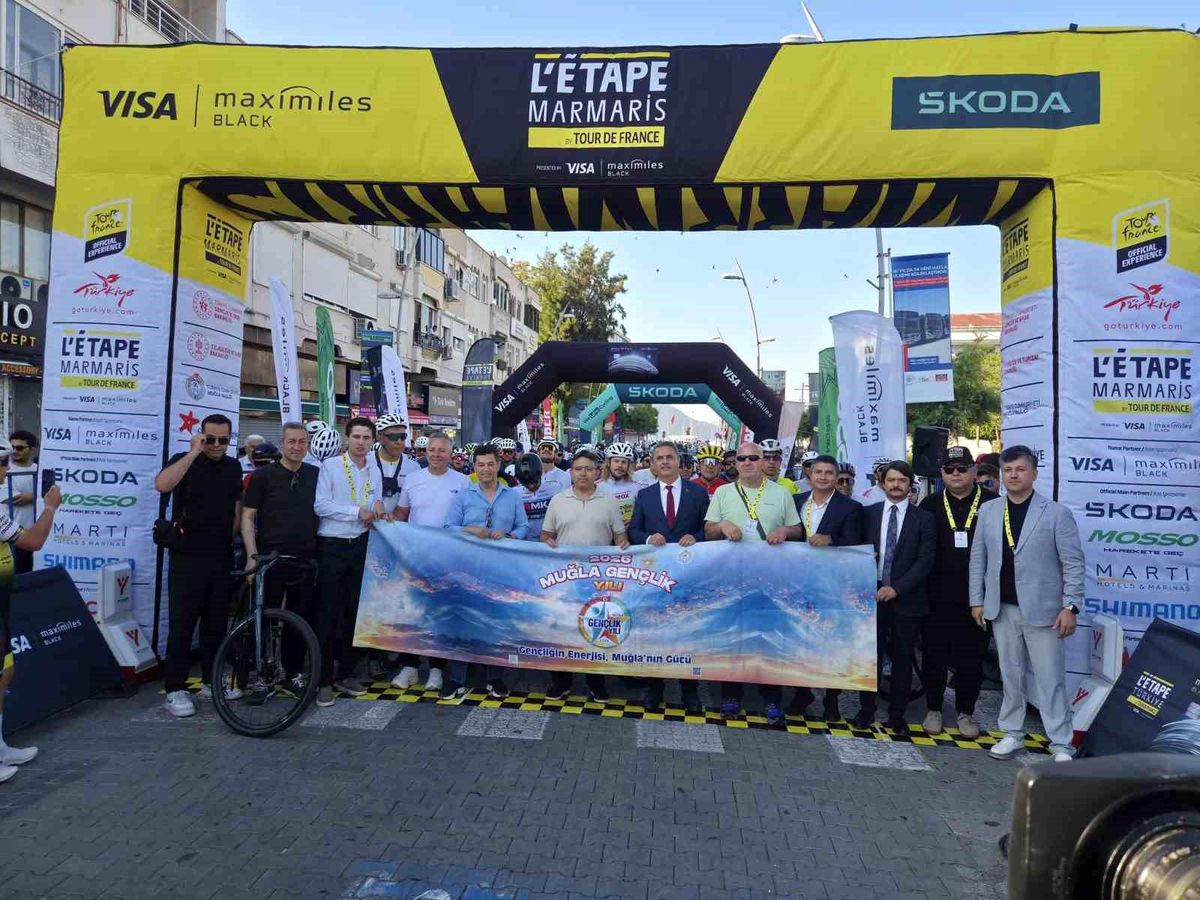 L'Etape Marmaris by Tour de France'ta pedal heyecanı başladı