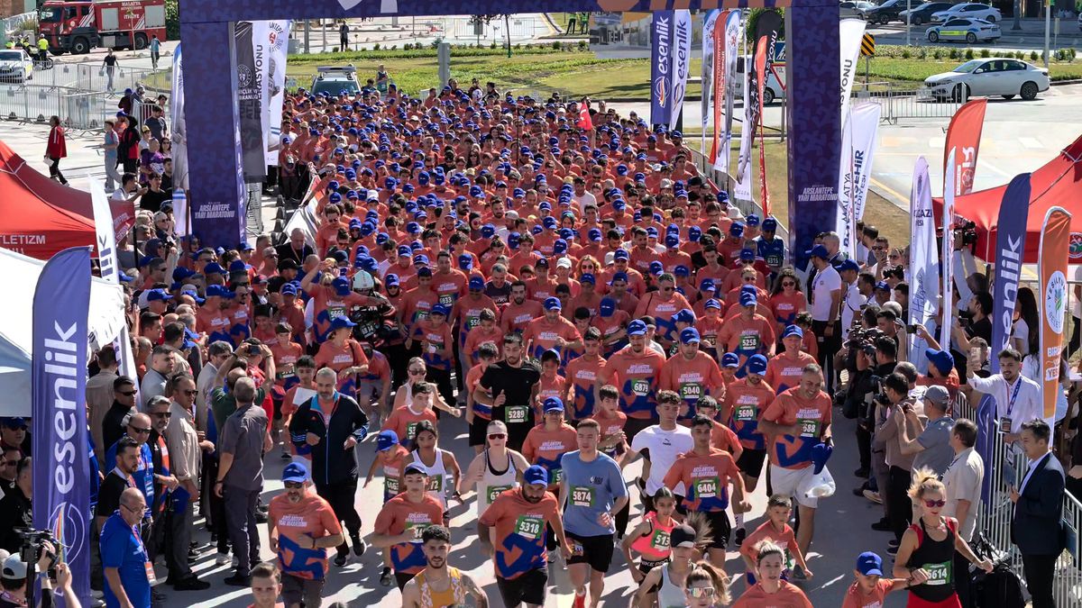 Malatya 'Uluslararası Arslantepe Yarı Maratonu' düzenlendi