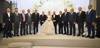 Müsavat Dervişoğlu, Kuleyin ile Kibrit çiftinin nikahında şahitlik yaptı