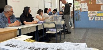 Nevşehir'in Mustafapaşa beldesinde seçmenler sandık başında