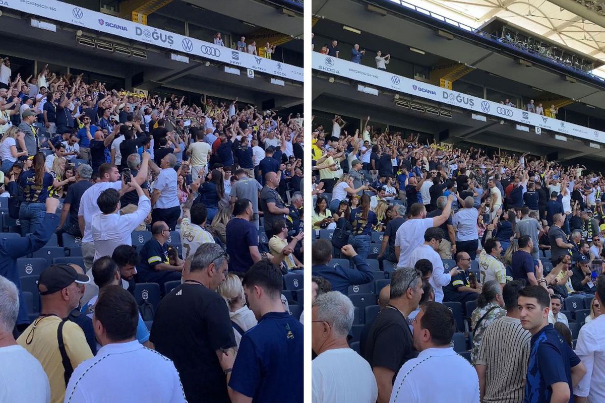 Oyunu kullanan Fenerbahçe taraftarı stadyumu ''Aziz Yıldırım
