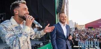 Sefo'dan Sıfır Atık Festivali'nde Milli Takım sürprizi: Yeni marşı ilk kez seslendirdi