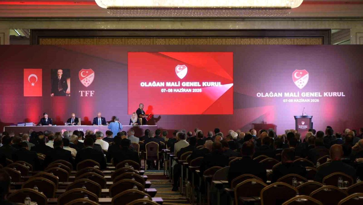 TFF Olağan Mali Genel Kurulu başladı