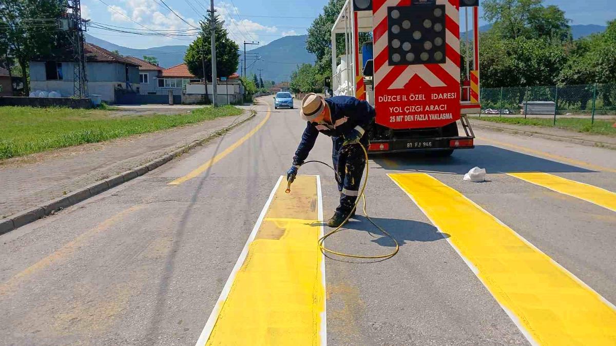 Düzce Çalıcuma Köyü'nde Kasisler Yenilendi