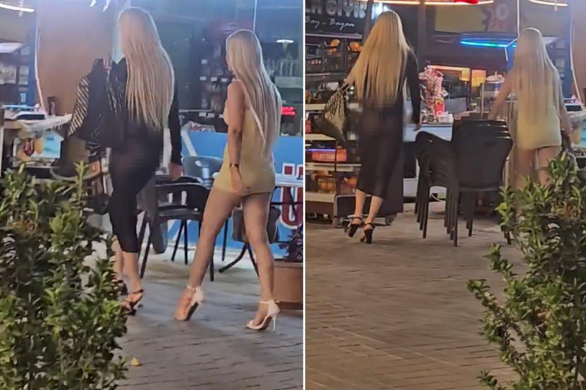 Rus turistin paylaştığı ve diğer turistlerin kıyafetlerini eleştirdiği video.