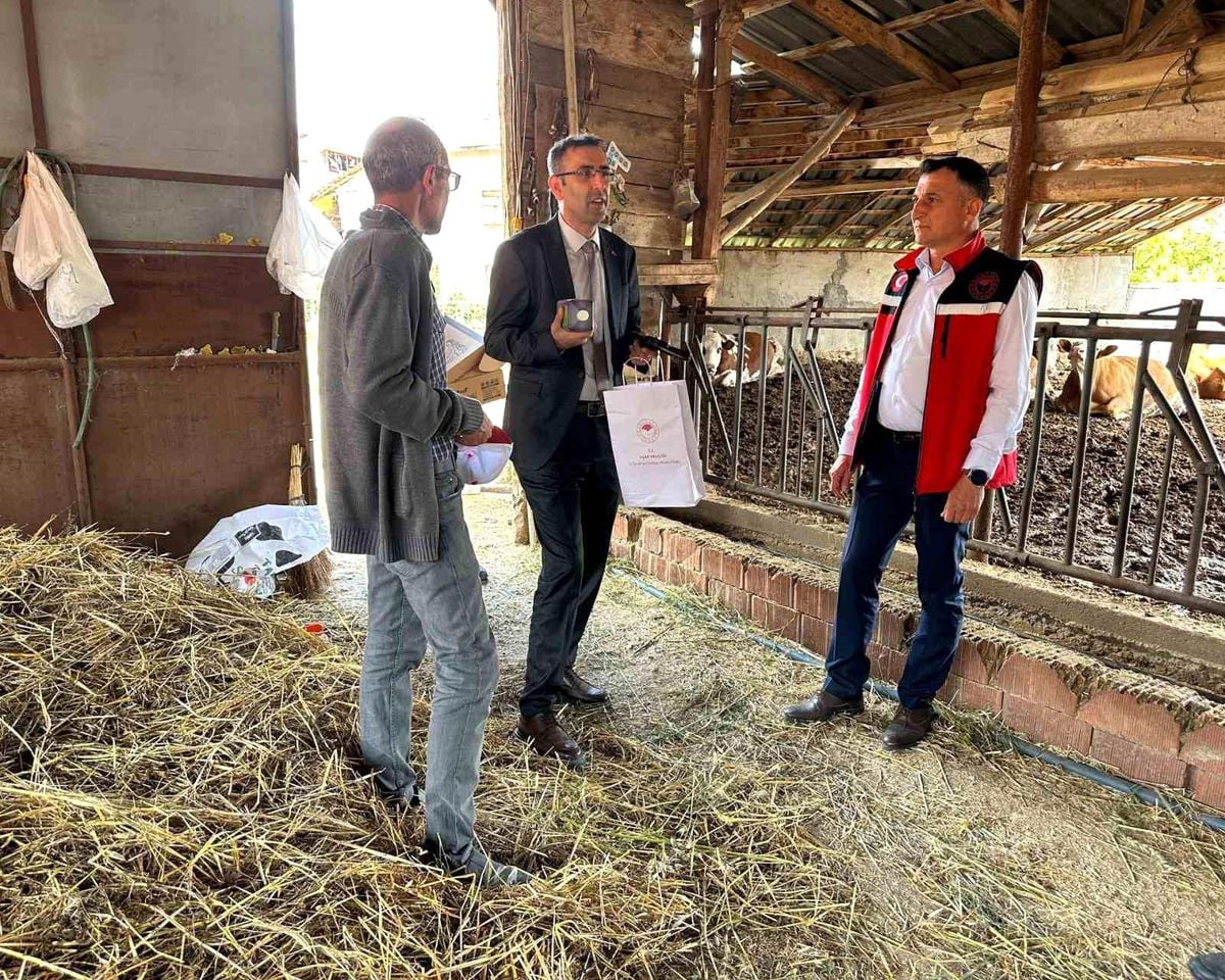Uşak Tarım ve Orman Müdürlüğü ekipleri sahada incelemelerde 