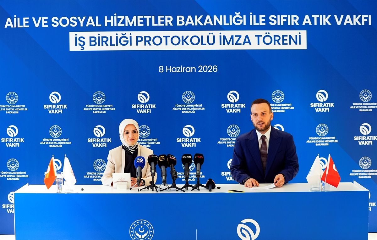 Bakanlık ve Sıfır Atık Vakfı'ndan işbirliği protokolü