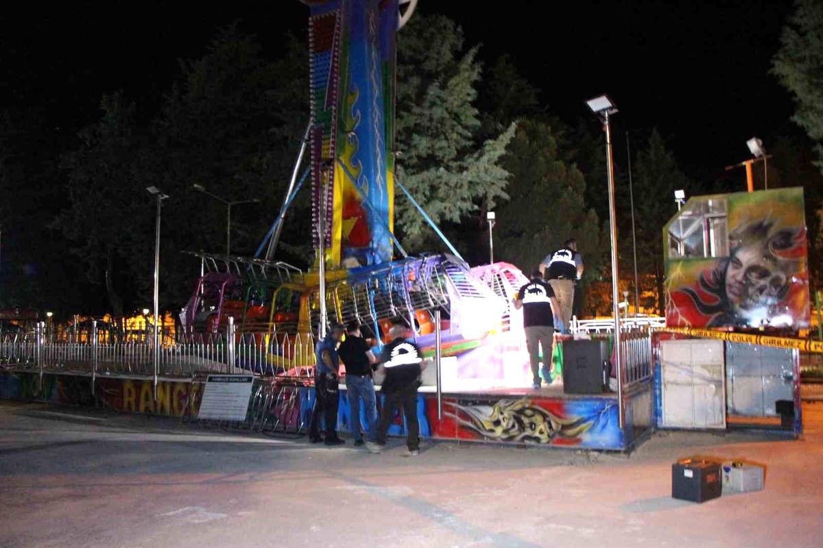 Amasya'da lunaparkta ölümle sonuçlanan kazada 2 tutuklama