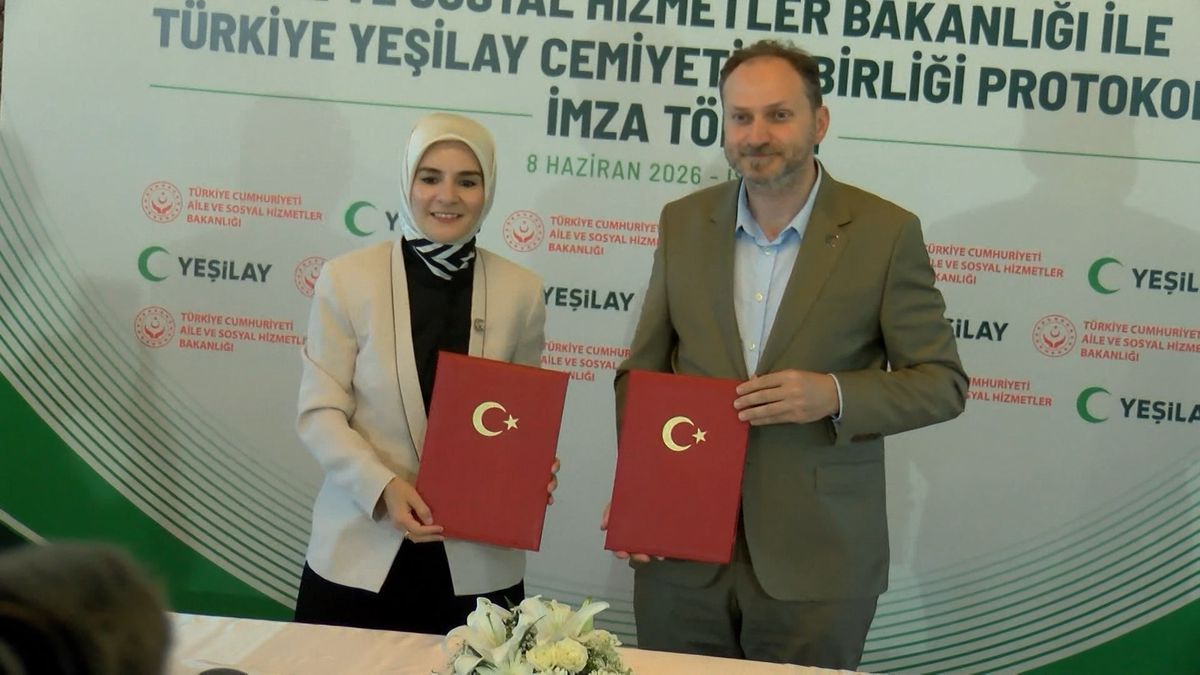 Aile ve Sosyal Hizmetler Bakanlığı ile Yeşilay'dan bağımlılı