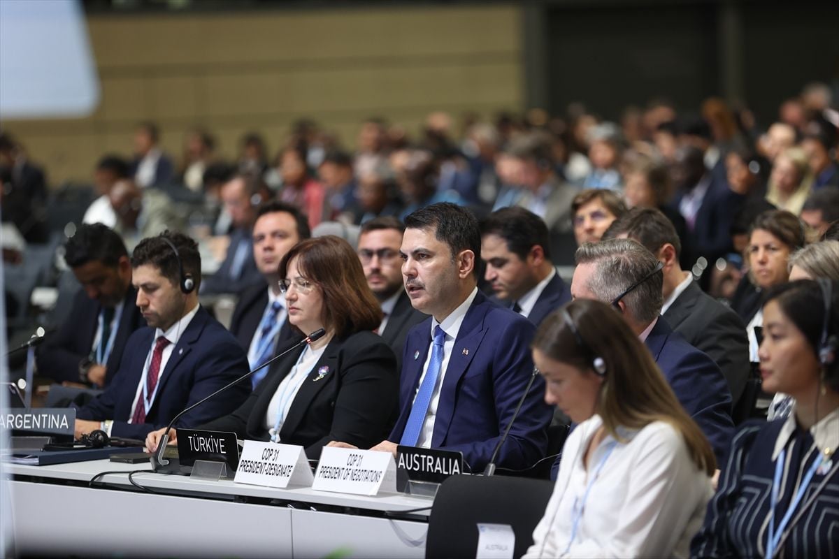 Bakan Kurum, Bonn İklim Değişikliği Konferansı'nda konuştu A