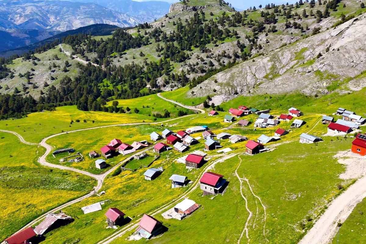 Bin 950 metrede görsel şölen