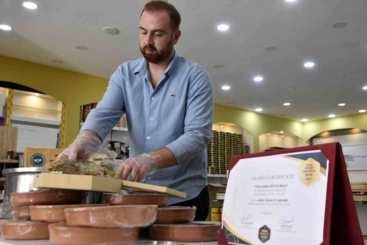 Bitlis balı uluslararası yarışmada 4'üncü kez zirvede