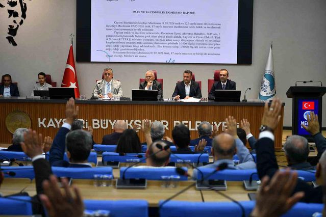 Kayseri Meclisi'nde 94 madde karara bağlandı