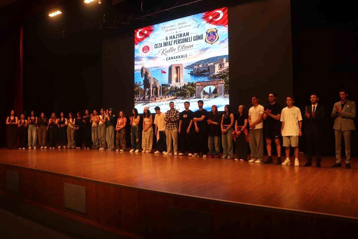 Ceza İnfaz Personeli Günü Çanakkale'de kutlandı