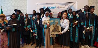 Dakar Maarif Okullarında mezuniyet heyecanı yaşandı