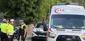 Denizli'de aydınlatma direğine çarpan motosikletteki 2 lise öğrencisi yaralandı