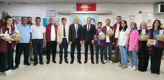 Diyarbakır'da hastalara meyve ikram edildi