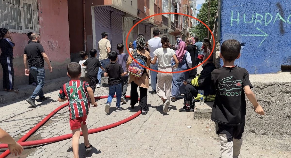 Diyarbakır'da yangın sonrası komşular arasında arbede