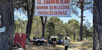 Edremit'te '22. Geleneksel Çarmıklılar Bahar Şenliği' gerçekleştirildi