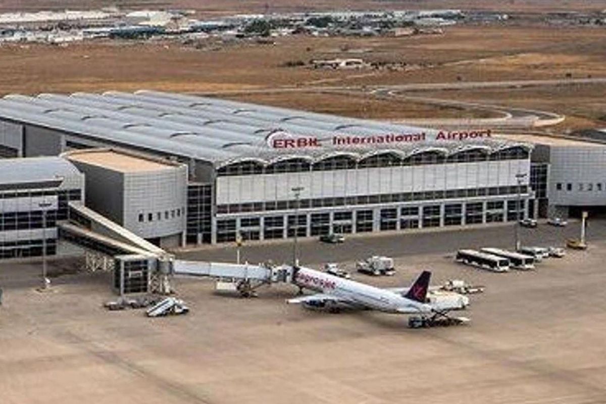 Erbil'de uçuşlar durdurdu