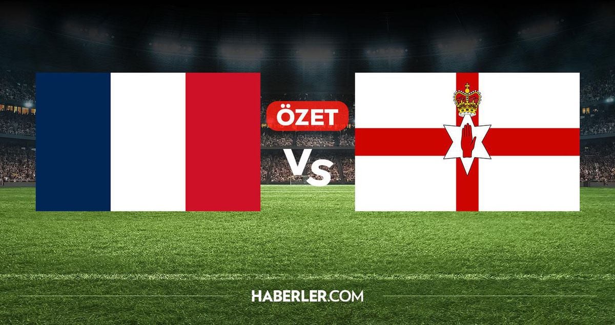 Fransa Kuzey İrlanda maç özeti ve golleri! (ÖZET) Fransa Kuz