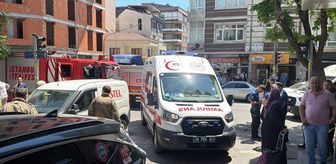 İstanbul'da metruk binada kısmi çökme meydana geldi