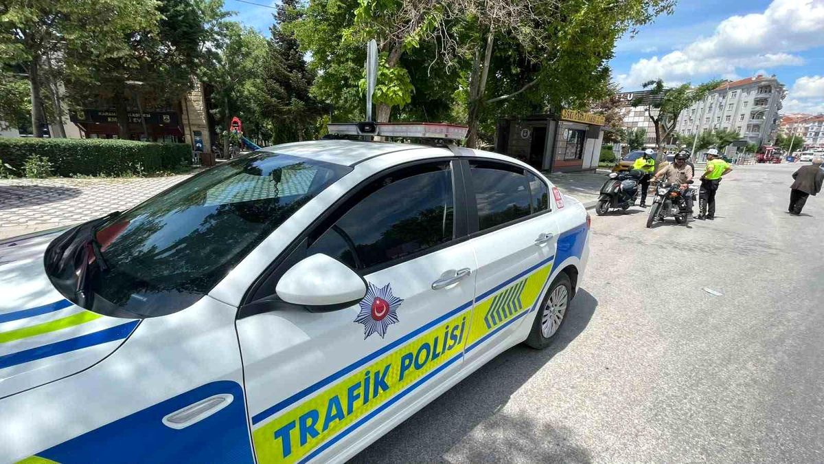 Karaman'da motosiklet denetimleri arttı