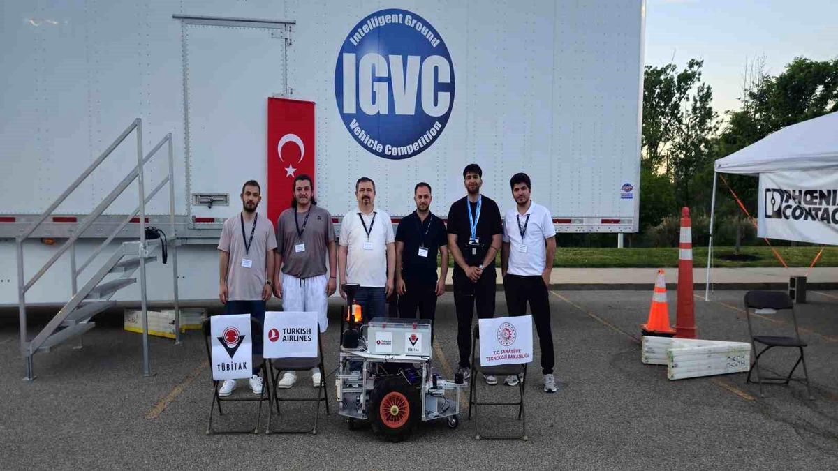 KBÜ'lü öğrencilerden ABD'de "Yılın En Başarılı Yeni Takımı" 